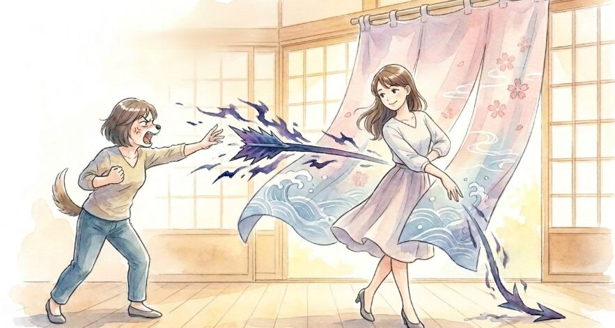 攻撃的になった相手の上手な受け流し方