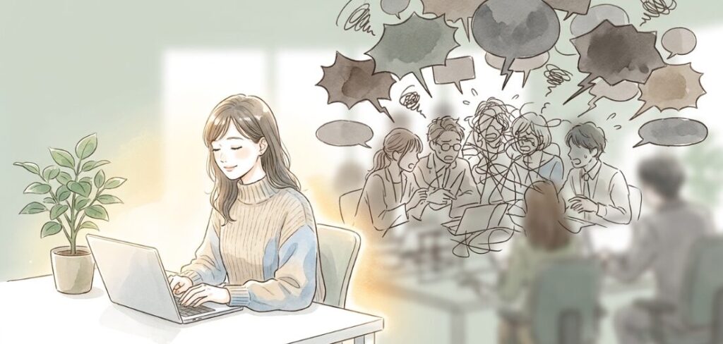 職場の人間関係を減らしたら驚くほど楽になる