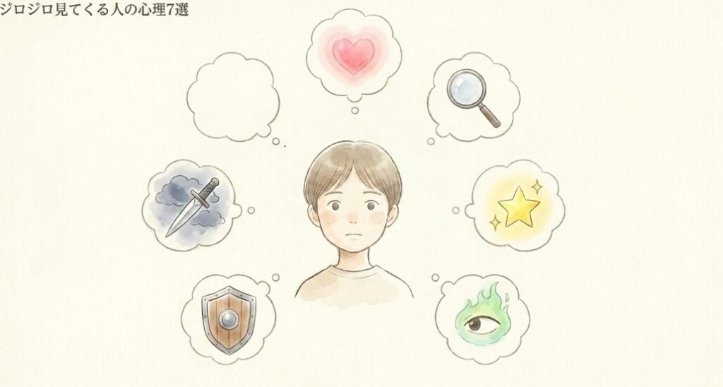 ジロジロ見てくる人の心理7選
