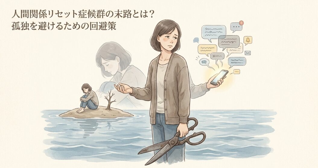 人間関係リセット症候群の末路