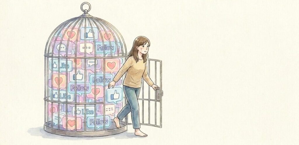 ネットのつながりも消してしまう心理