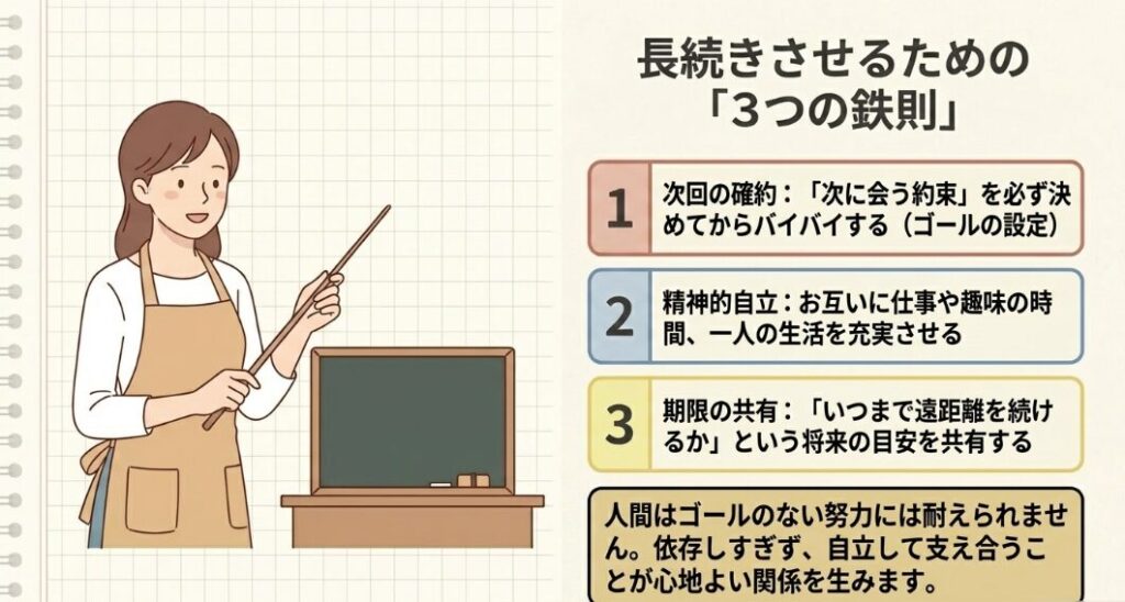 関係を長続きさせるためのコツ
