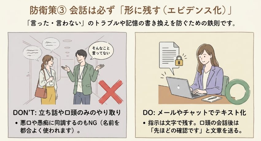 トラブルに巻き込まれない会話のコツ