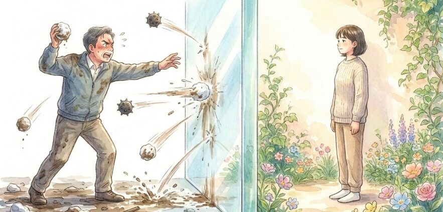 相手の言葉に振り回されないための境界線