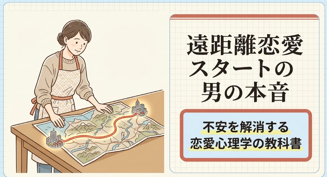 最初から遠距離恋愛になる男の本音