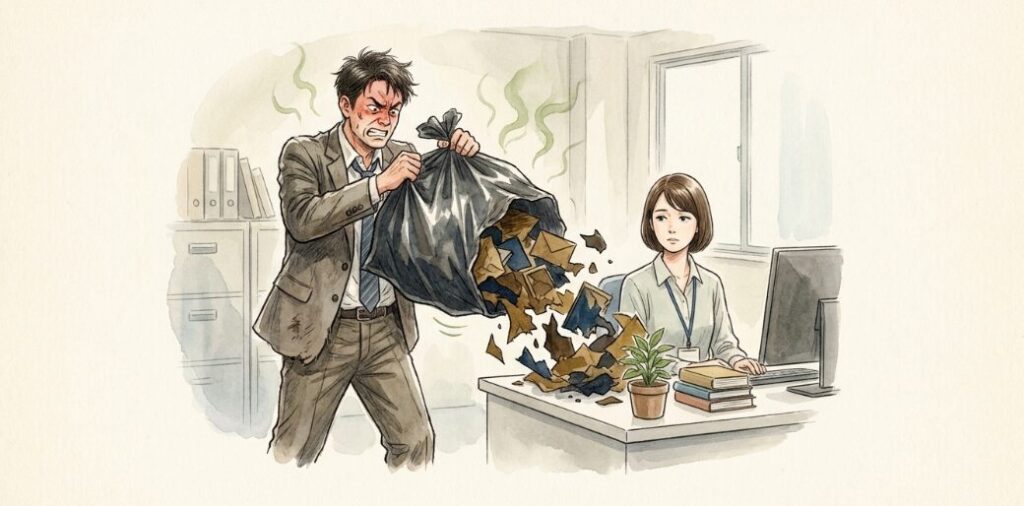 ストレスを他人にぶつけて発散する