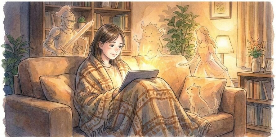 身近なエンタメで登場人物の心理に浸る