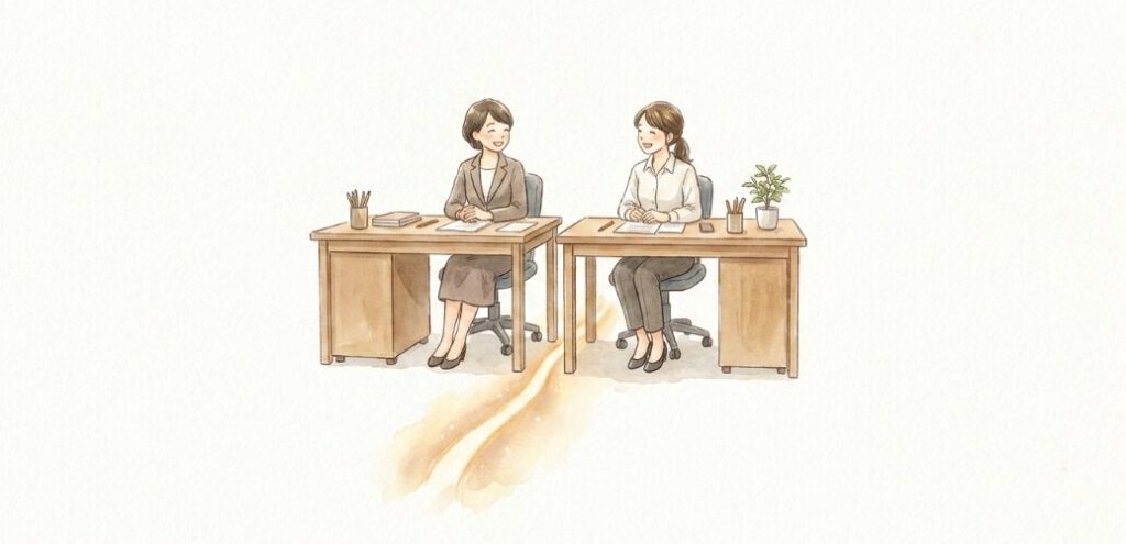 派遣先の人間関係を円滑にする距離感