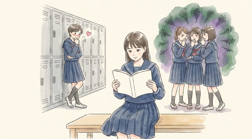 学校でジロジロ見てくる人の心理