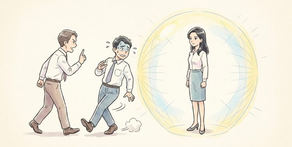 ターゲットにされない話し方