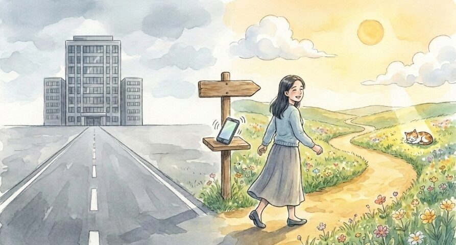効率ばかりを求めない生き方のコツ