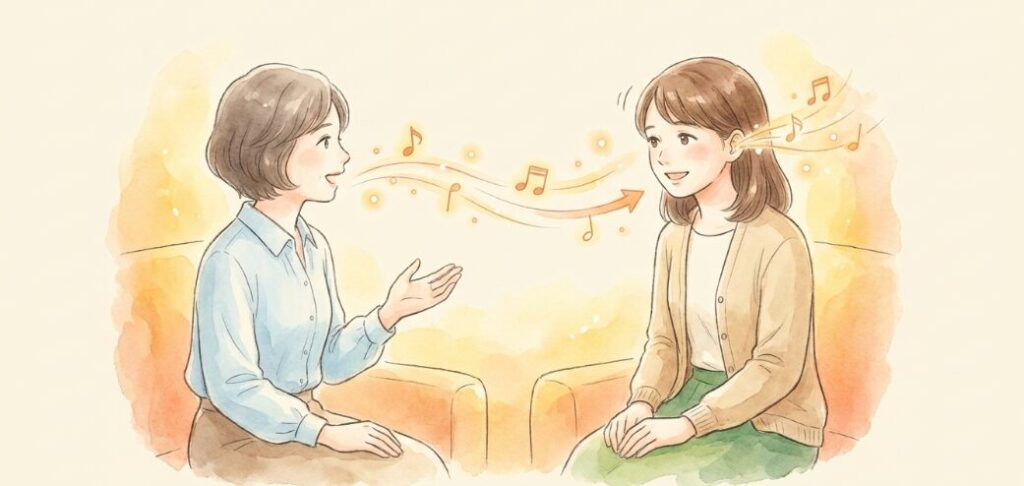 他人の話に耳を傾ける傾聴力を磨く