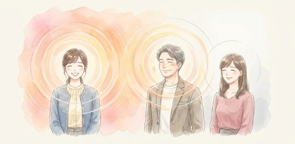 笑顔がもたらす感情の伝染効果