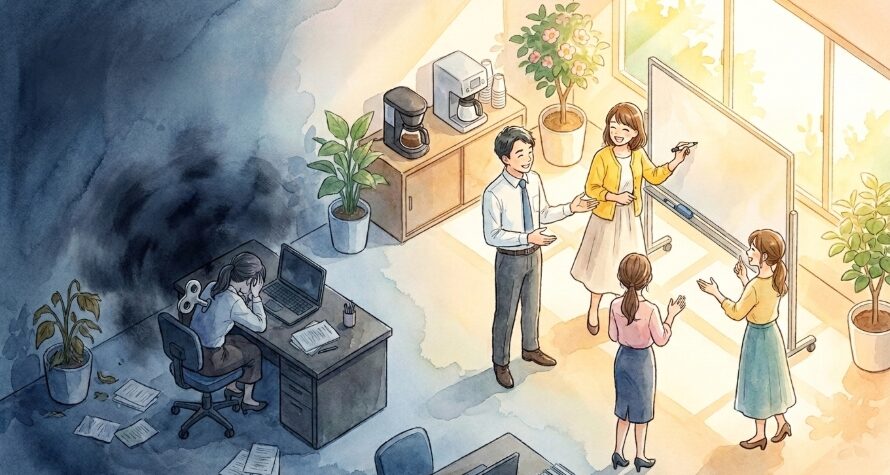 職場の調和を乱す人が自ら招く結果