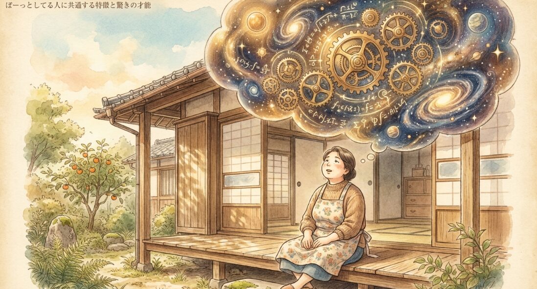 ぼーっとしてる人に共通する特徴と驚きの才能