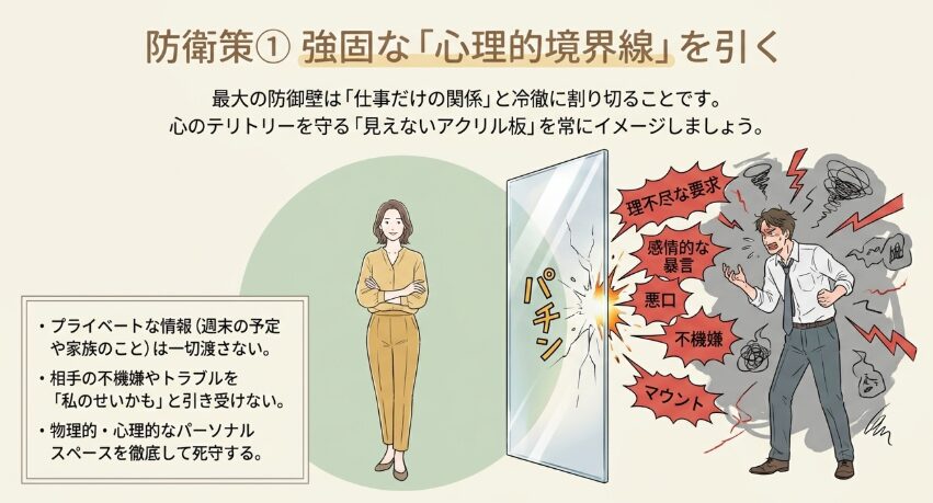 適切な心の距離を保つ境界線の引き方