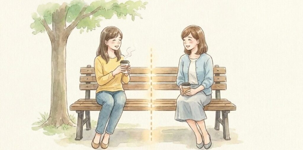 深い関わりを避けて心地よい距離を保つ