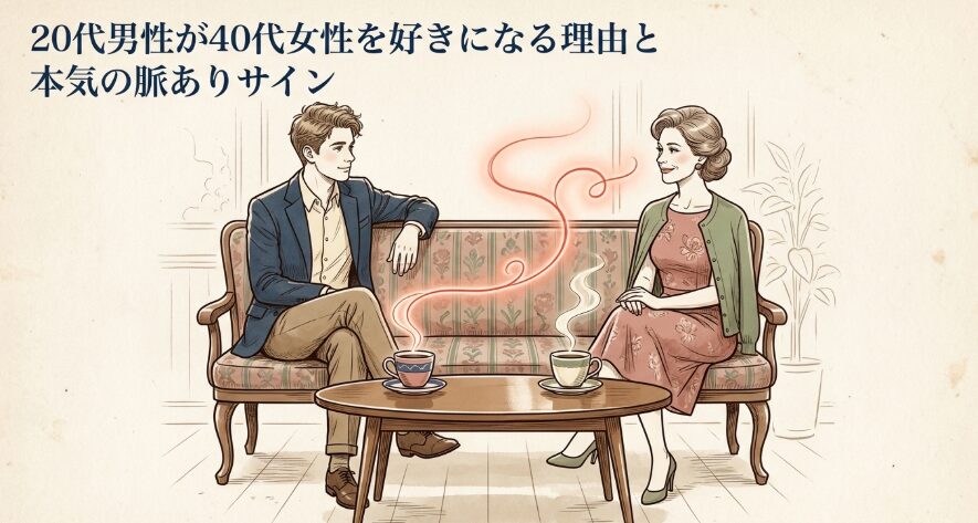 20代男性が40代女性を好きになる