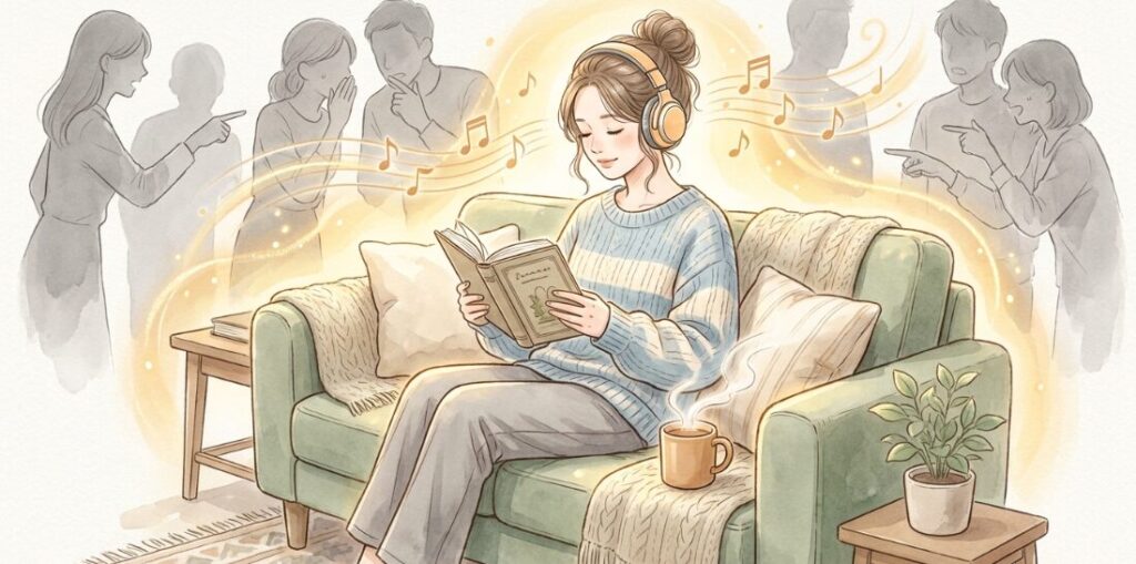 他人の目を遮断して自分を最優先にする生き方