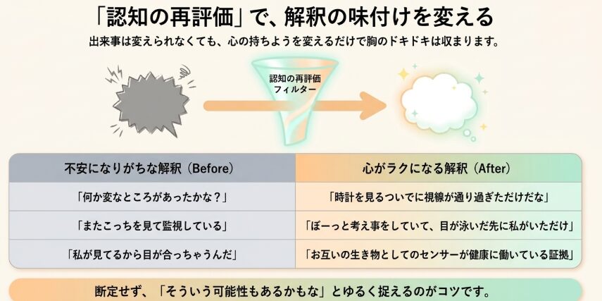 心理学から学ぶ視線の受け流し方
