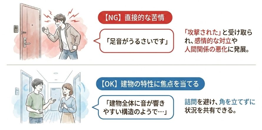 直接注意するリスクと角を立てない工夫