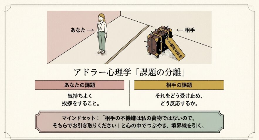 こちらからの挨拶は続けるべきか