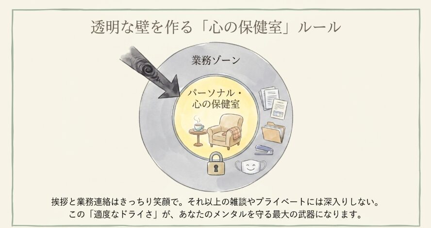 心の保健室として機能する適切な距離の保ち方