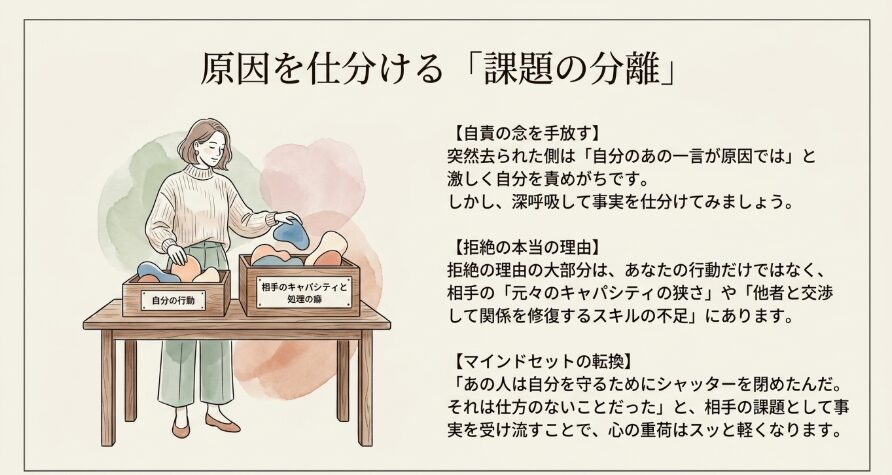 自分をすり減らさないための少し楽になる考え方