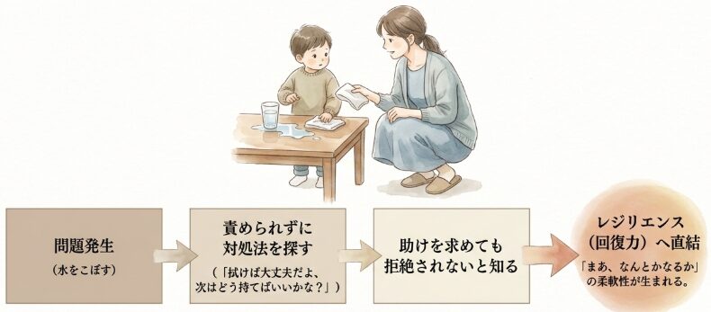 失敗を責めずに挑戦を支える親の関わり