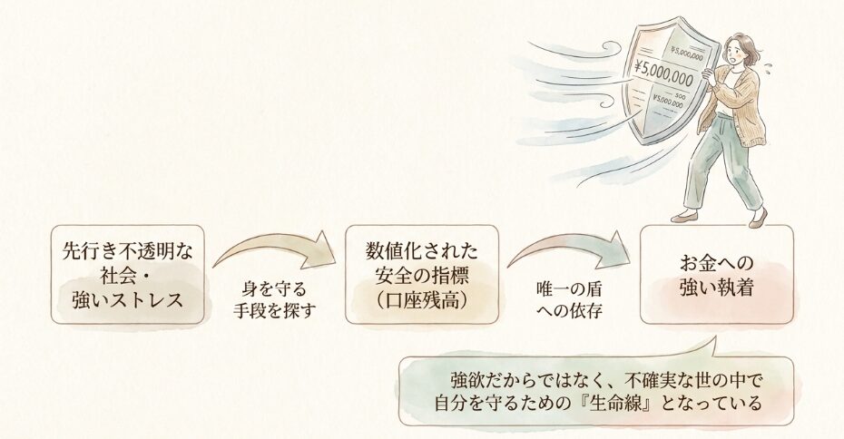 なぜお金のことが頭から離れなくなってしまうのか