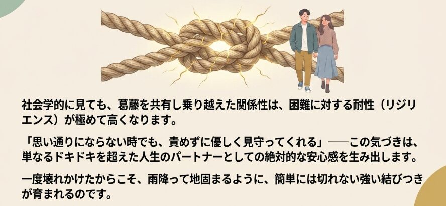 一度振られたからこそ強くなる二人の絆