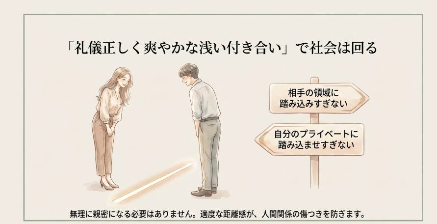 快適な距離感を保つコミュニケーション