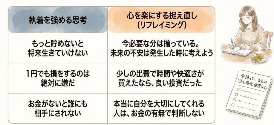 不安を少しずつ和らげる日常生活の捉え直し