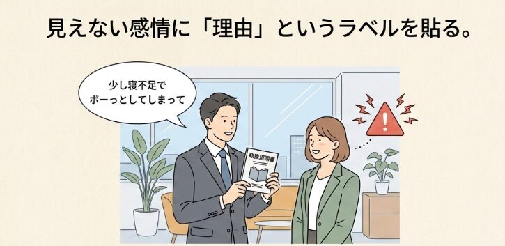 自分の気持ちを少しだけ言葉にする意識