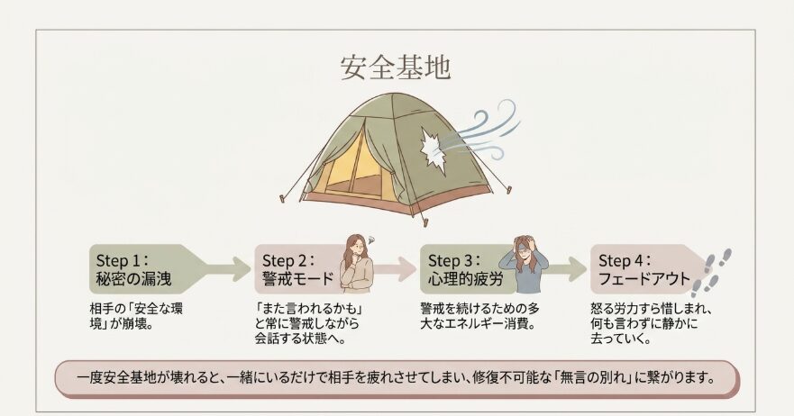 周囲の人が離れていく理由