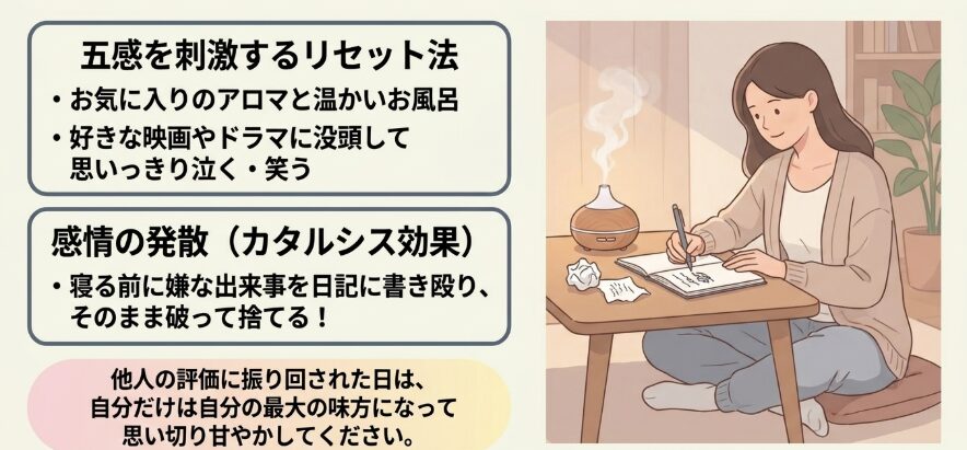 逃げ場のない辛さを和らげる身近なセルフケア