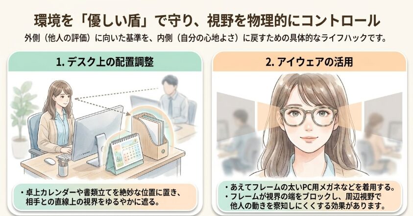他人の目が気になるときの対処法