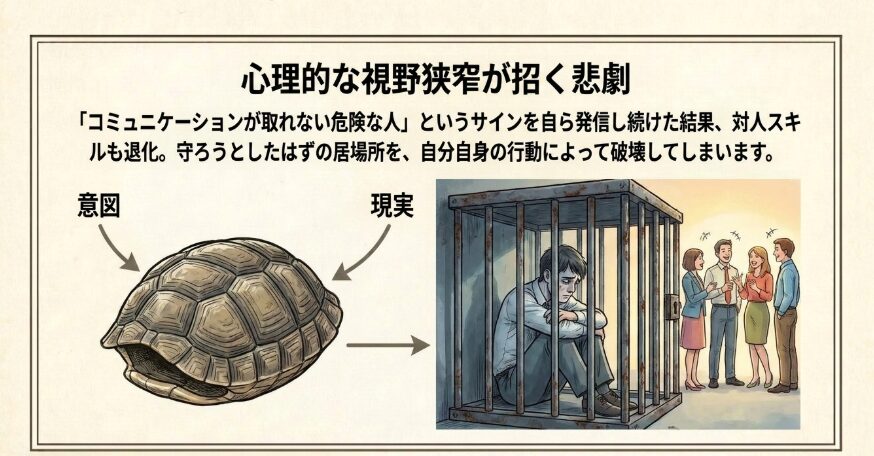 自分を守るための無視が裏目に出る心理