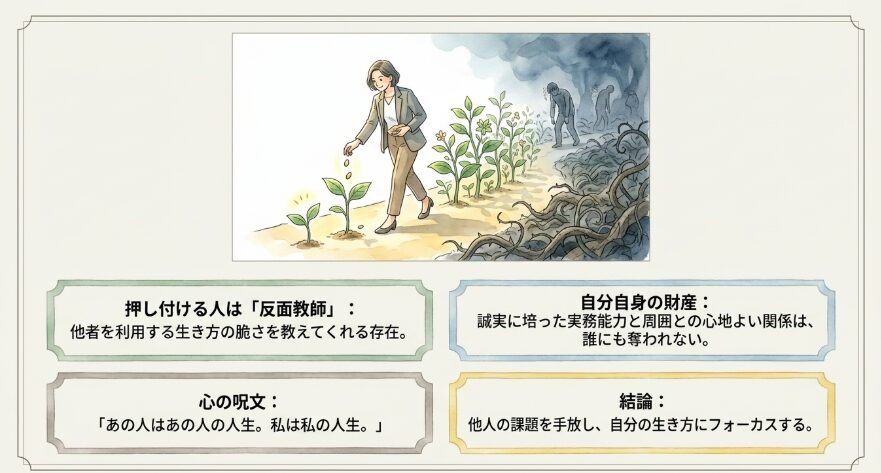 仕事を押し付ける人の末路から学ぶ自分の生き方