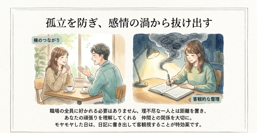 職場の人間関係を穏やかに乗り切るヒント