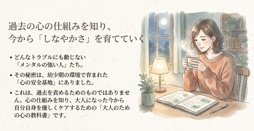 メンタルが強い人の育ちと共通点｜心のしなやかさを後から育む方法
