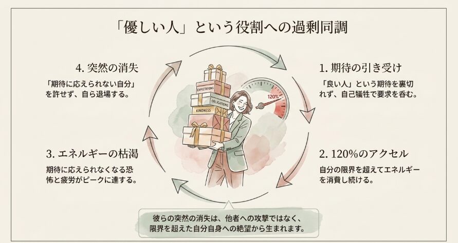 期待に応えようとする無理が限界を迎えるとき