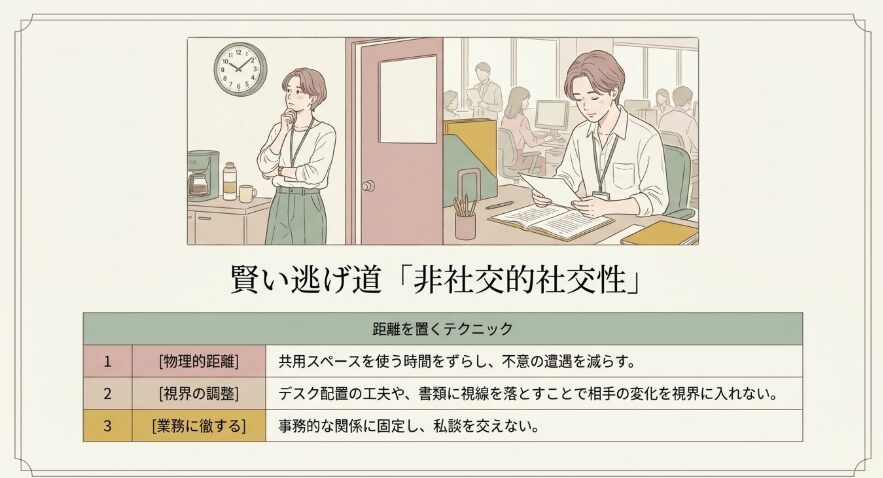 距離を置いて自分の心を守る方法