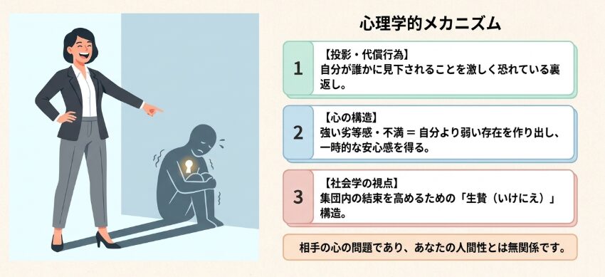心理学から紐解くからかいや嫌がらせの正体