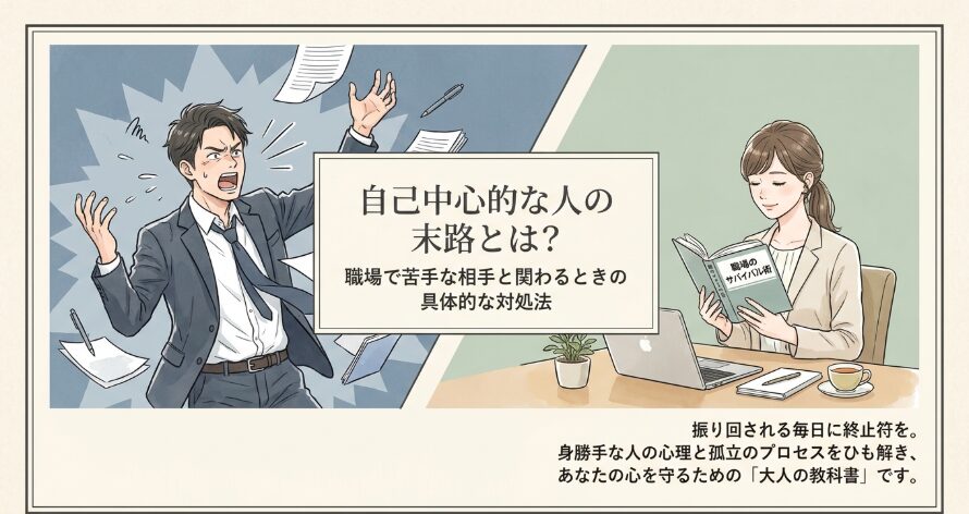 自己中心的な人の末路とは？