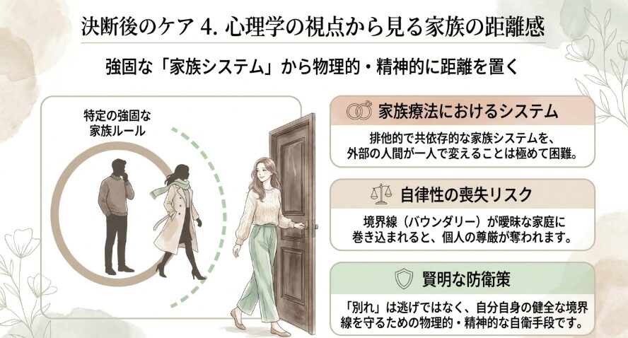 心理学の視点から見る家族の距離感