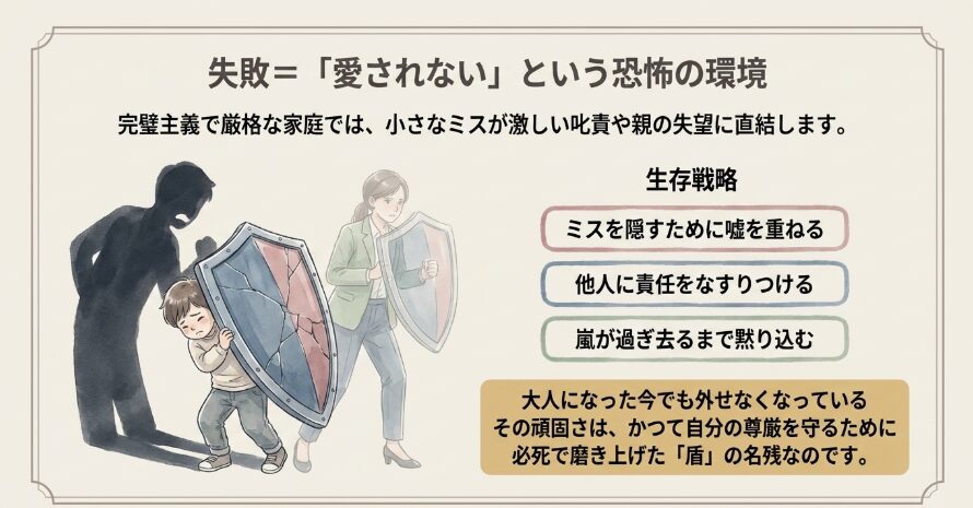 失敗を許されなかった家庭の共通点