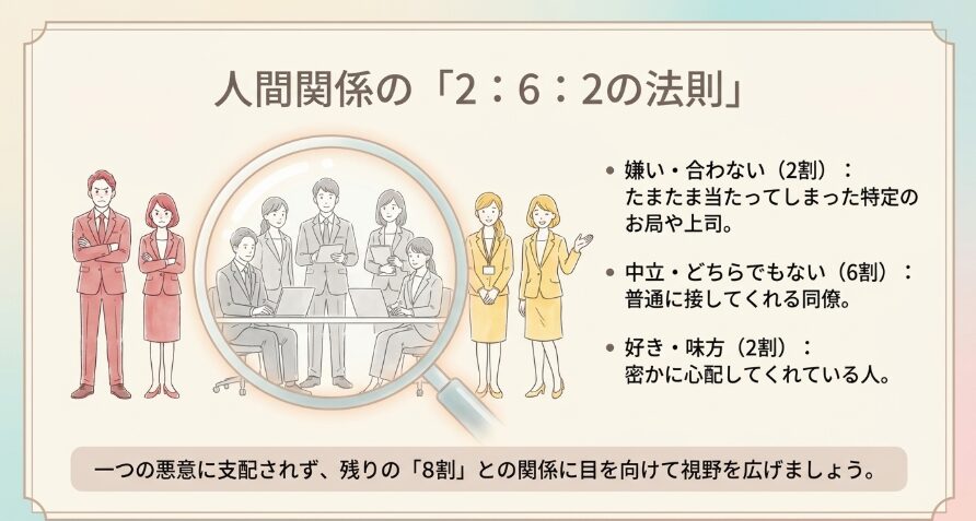 周りの人と自分の関係性を客観的に見つめる