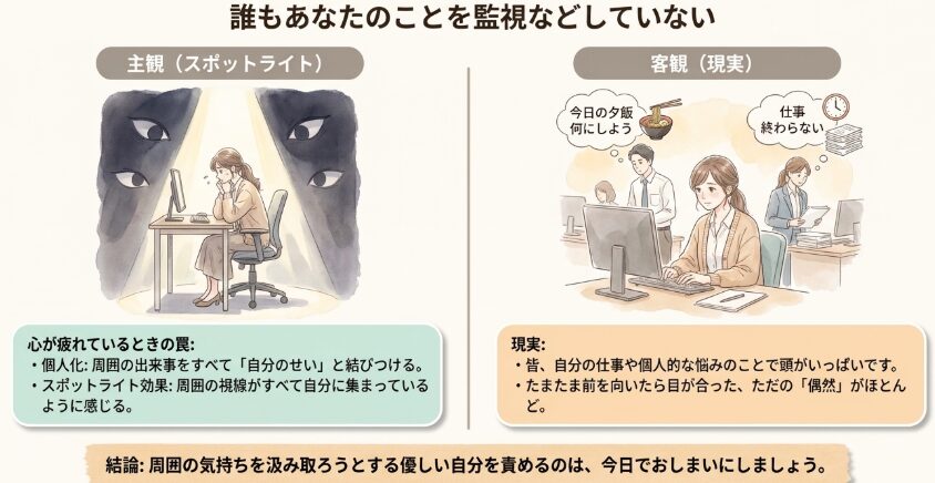 自意識過剰かもと悩むあなたへ