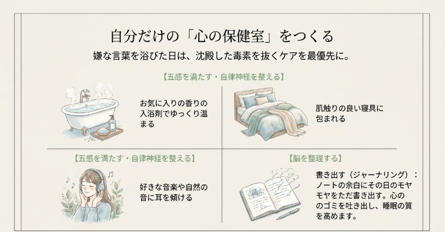 傷ついた心をケアする優しい習慣